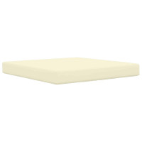 Produktbild för Utomhus Soffa Kudde Kräm 80 x 80 x 8 cm Polyester