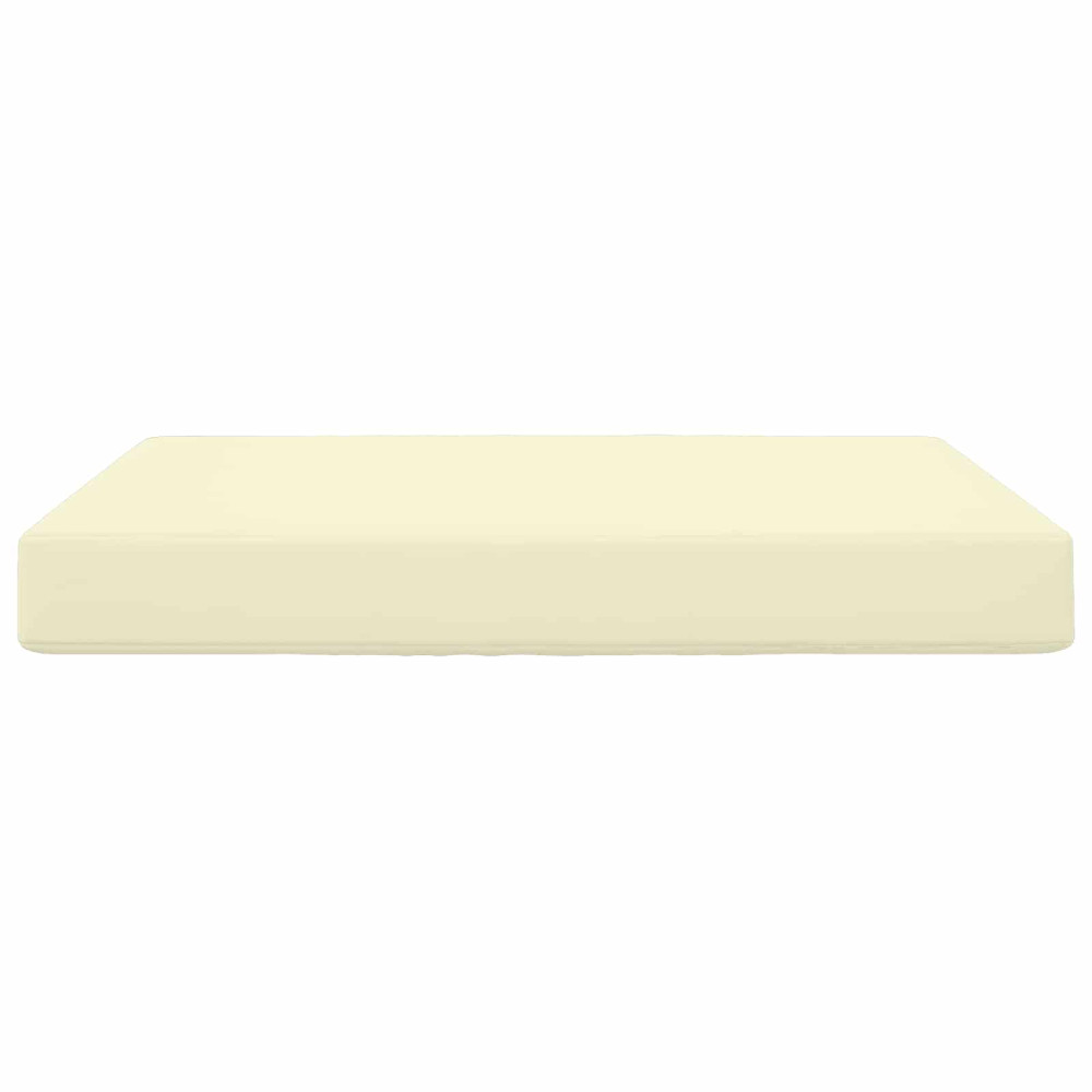 Produktbild för Utomhus Soffa Kudde Kräm 80 x 80 x 8 cm Polyester