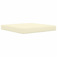 Produktbild för Utomhus Soffa Kudde Kräm 80 x 80 x 8 cm Polyester