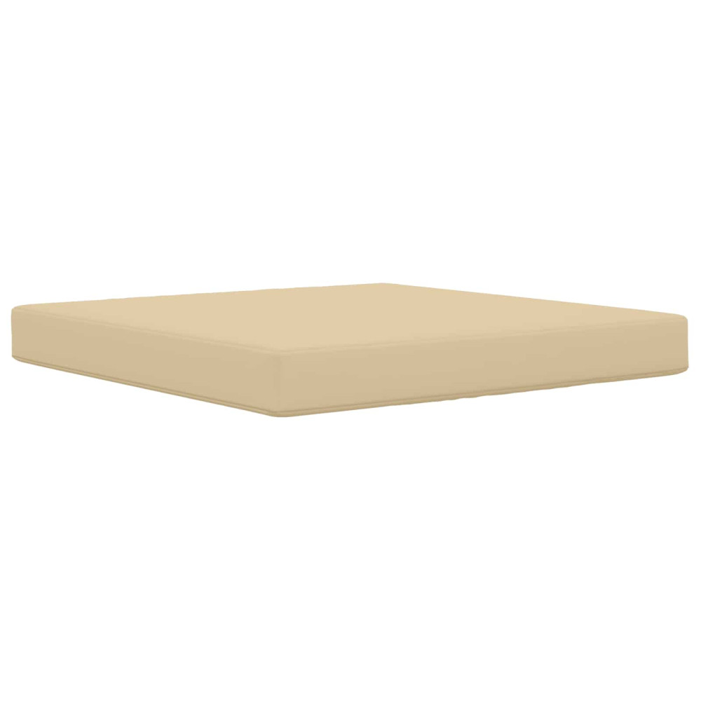 Produktbild för Utomhus Soffa Kudde Beige 80 x 80 x 8 cm Polyester