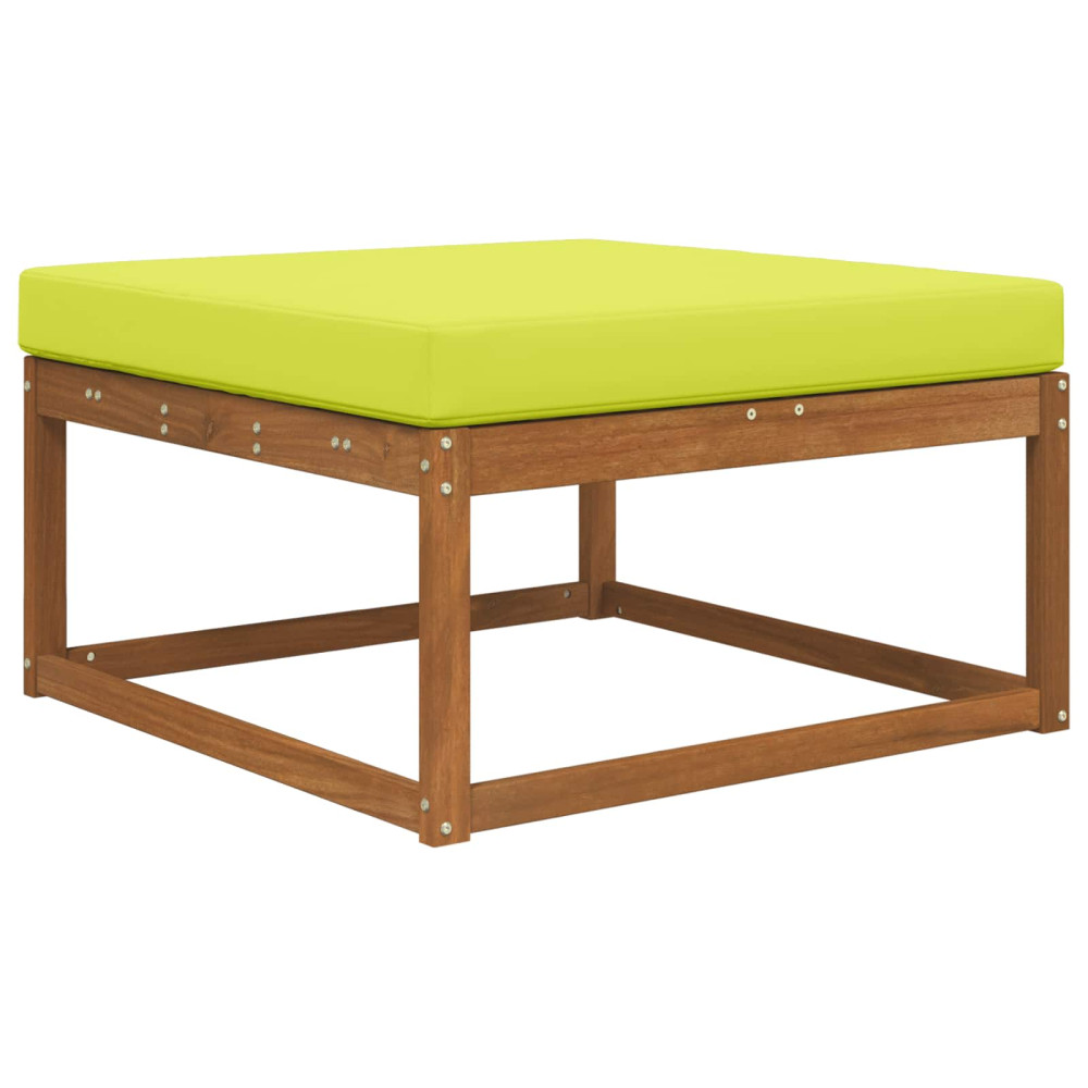 Produktbild för Utomhus Soffa Kudde Grön 80 x 80 x 8 cm Polyester