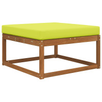 Produktbild för Utomhus Soffa Kudde Grön 80 x 80 x 8 cm Polyester