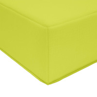 Produktbild för Utomhus Soffa Kudde Grön 80 x 80 x 8 cm Polyester