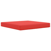 Produktbild för Utomhus Soffa Kudde Röd 80 x 80 x 8 cm Polyester