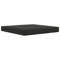 Produktbild för Utomhus Soffa Kudde Svart 80 x 80 x 8 cm Polyester