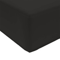 Produktbild för Utomhus Soffa Kudde Svart 80 x 80 x 8 cm Polyester