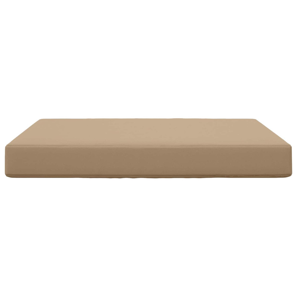 Produktbild för Utomhus Soffa Kudde Taupe 80 x 80 x 8 cm Polyester
