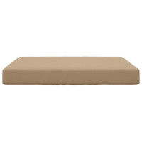 Produktbild för Utomhus Soffa Kudde Taupe 80 x 80 x 8 cm Polyester