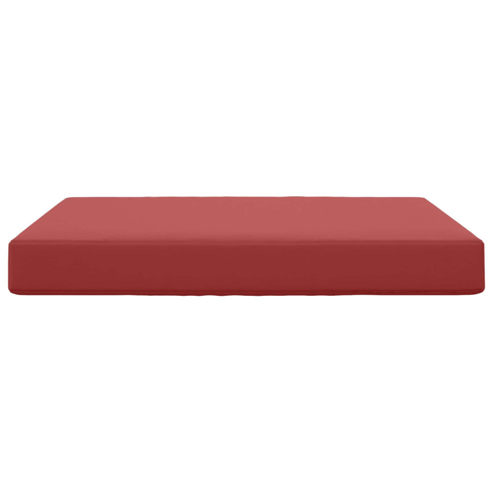 Produktbild för Utomhus Soffa Kudde Vinröd 80 x 80 x 8 cm Polyester