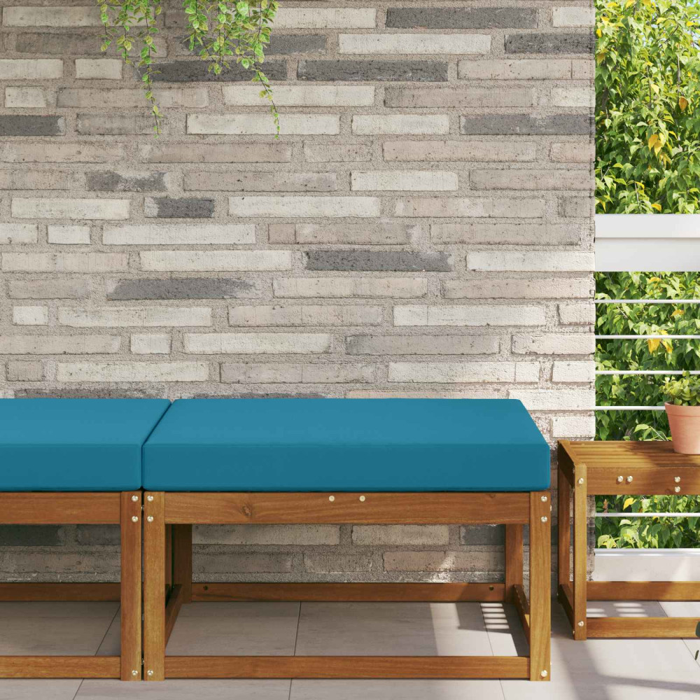 Produktbild för Utomhus Soffa Kudde Kungsblå 80 x 80 x 8 cm Polyester
