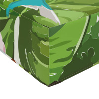 Produktbild för Utomhus Soffa Kudde färgstark 80 x 80 x 8 cm Polyester