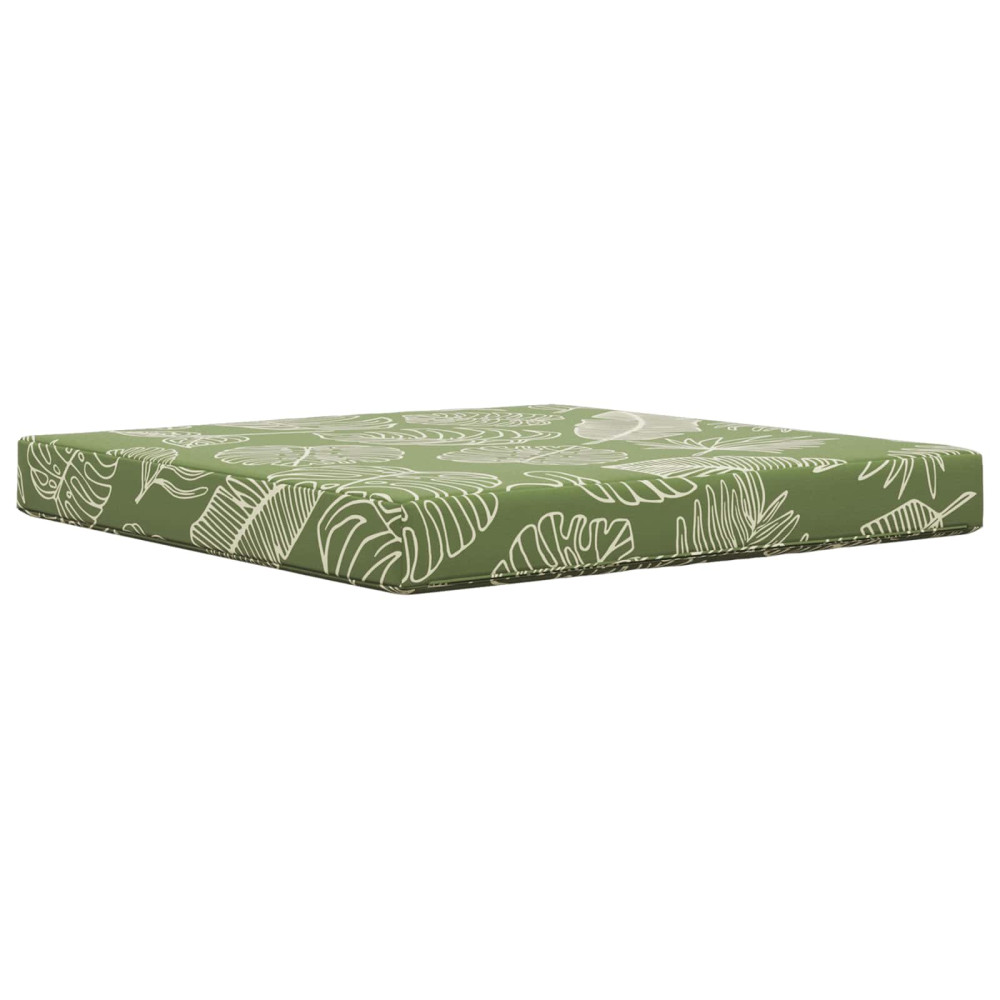 Produktbild för Utomhus Soffa Kudde Bladdesign 80 x 80 x 8 cm Polyester
