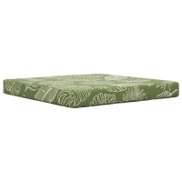 Produktbild för Utomhus Soffa Kudde Bladdesign 80 x 80 x 8 cm Polyester