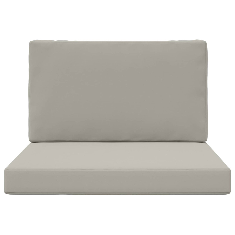 Produktbild för Utomhus Soffa Kudde 2 pcs Grå Polyester