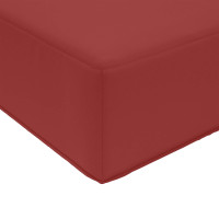 Produktbild för Utomhus Soffa Kudde 2 pcs Vinröd Polyester