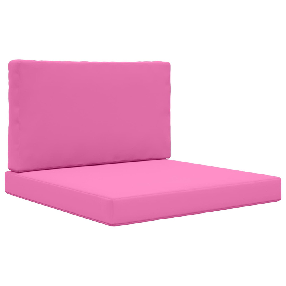 Produktbild för Utomhus Soffa Kudde 2 pcs Rosa Polyester
