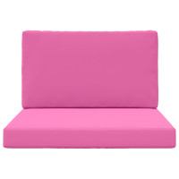 Produktbild för Utomhus Soffa Kudde 2 pcs Rosa Polyester
