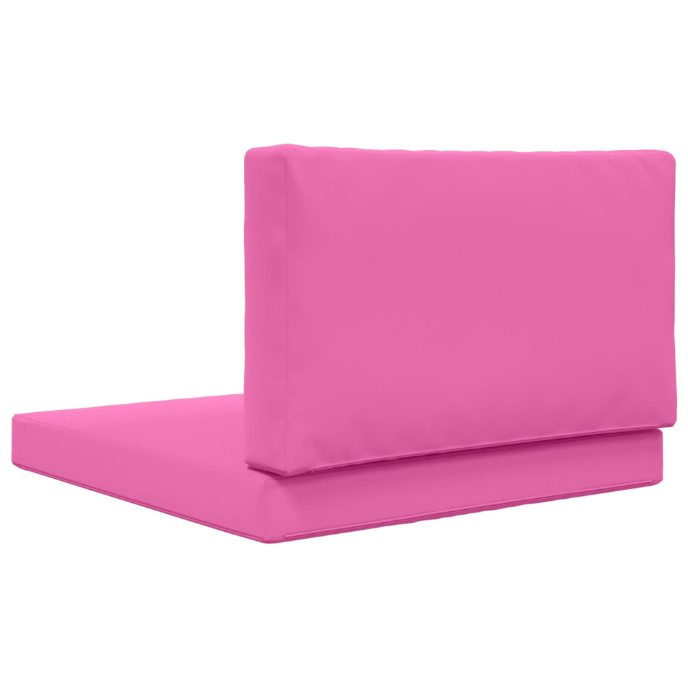 Produktbild för Utomhus Soffa Kudde 2 pcs Rosa Polyester
