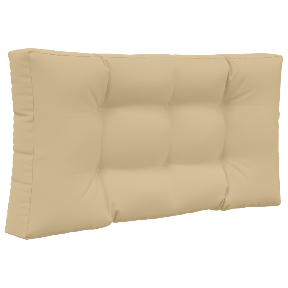 Produktbild för Utomhus Soffa Kudde 2 pcs Beige Polyester