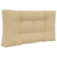 Produktbild för Utomhus Soffa Kudde 2 pcs Beige Polyester