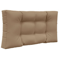 Produktbild för Utomhus Soffa Kudde 2 pcs Taupe Polyester