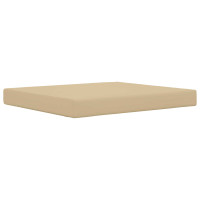 Produktbild för Utomhus Soffa Kudde 2 pcs Beige Polyester