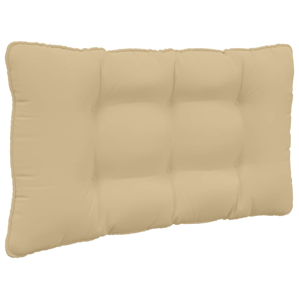 Produktbild för Utomhus Soffa Kudde 2 pcs Beige Polyester