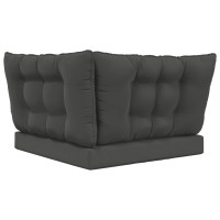 Produktbild för Utomhus Soffa Kudde 3 pcs Antracit Polyester