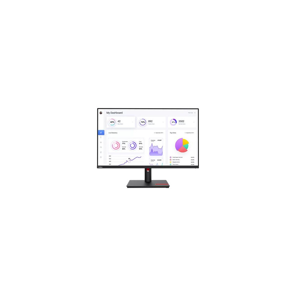 Produktbild för Lenovo ThinkVision T32p-30 - LED-skärm - 4K - 31.5"