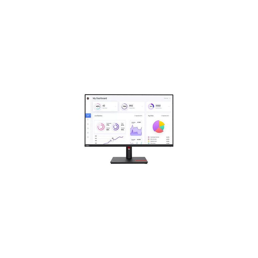 Produktbild för Lenovo ThinkVision T32p-30 - LED-skärm - 4K - 31.5"