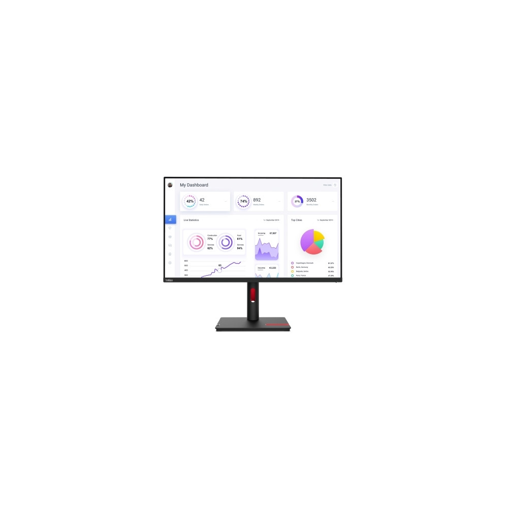 Produktbild för Lenovo ThinkVision T32p-30 - LED-skärm - 4K - 31.5"