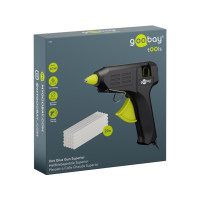 Produktbild för Goobay 77826, Limpistol, Svart, 190 ° C, AC, 40 W, 110