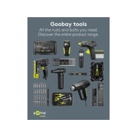 Produktbild för Goobay 77826, Limpistol, Svart, 190 ° C, AC, 40 W, 110
