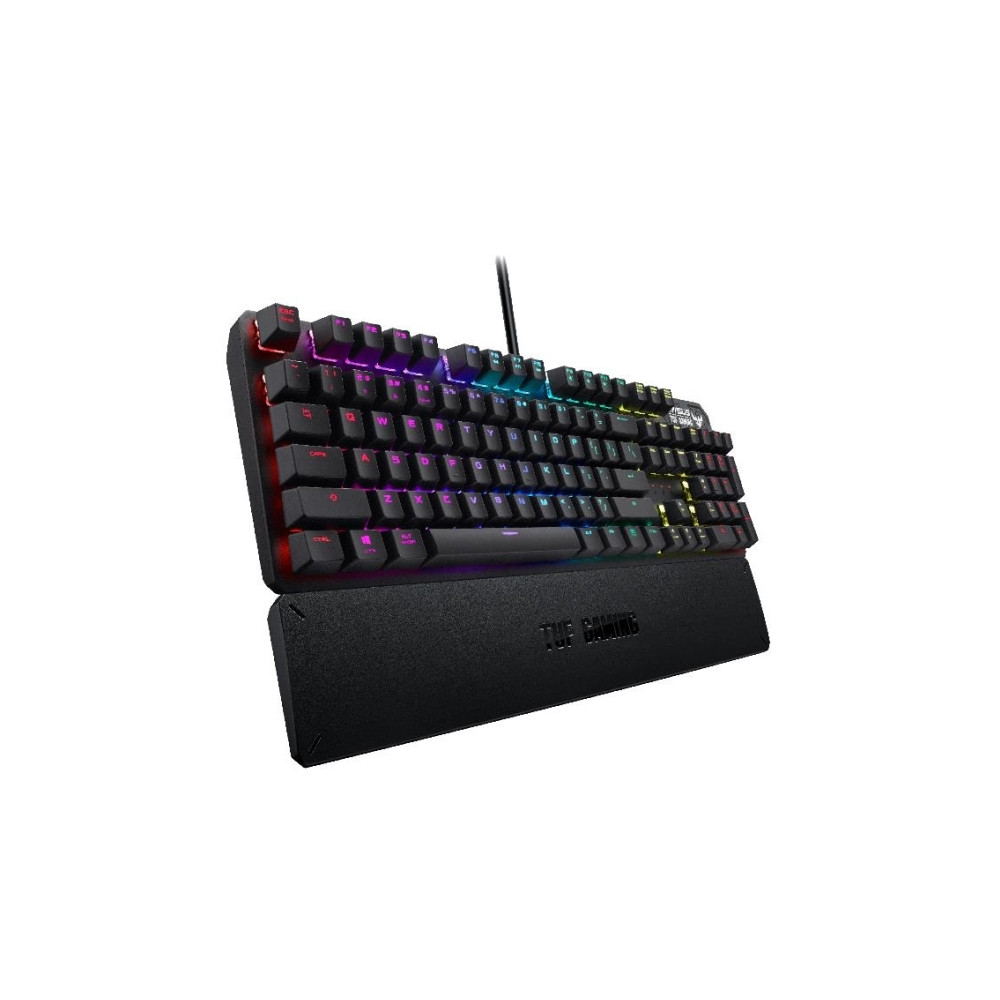 Produktbild för ASUS TUF Gaming K3 - tangentbord - amerikansk - grå kanonmetall Inmatningsenhet