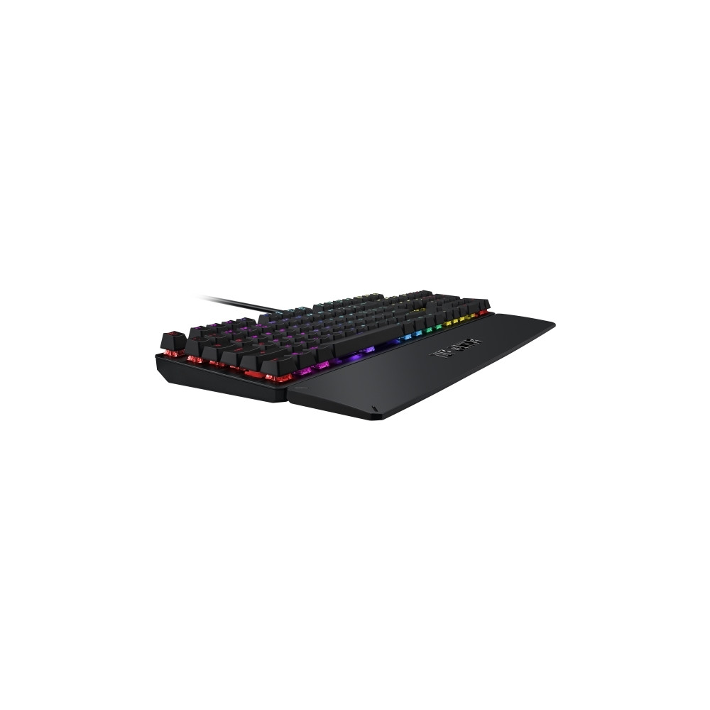 Produktbild för ASUS TUF Gaming K3 - tangentbord - amerikansk - grå kanonmetall Inmatningsenhet