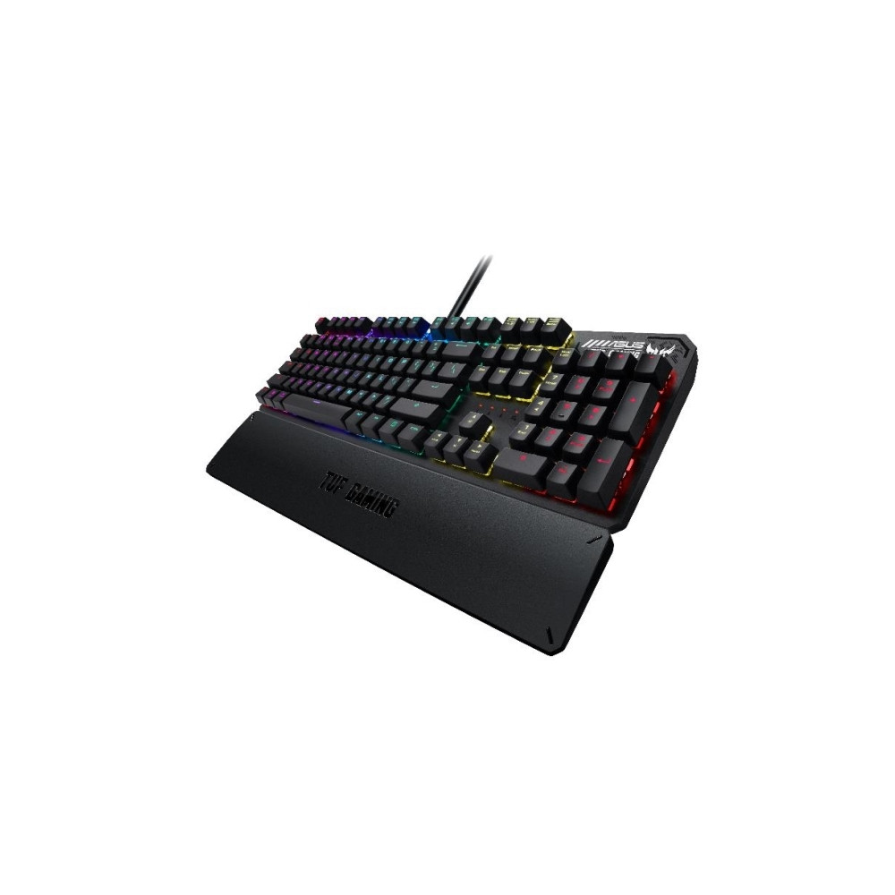 Produktbild för ASUS TUF Gaming K3 - tangentbord - amerikansk - grå kanonmetall Inmatningsenhet