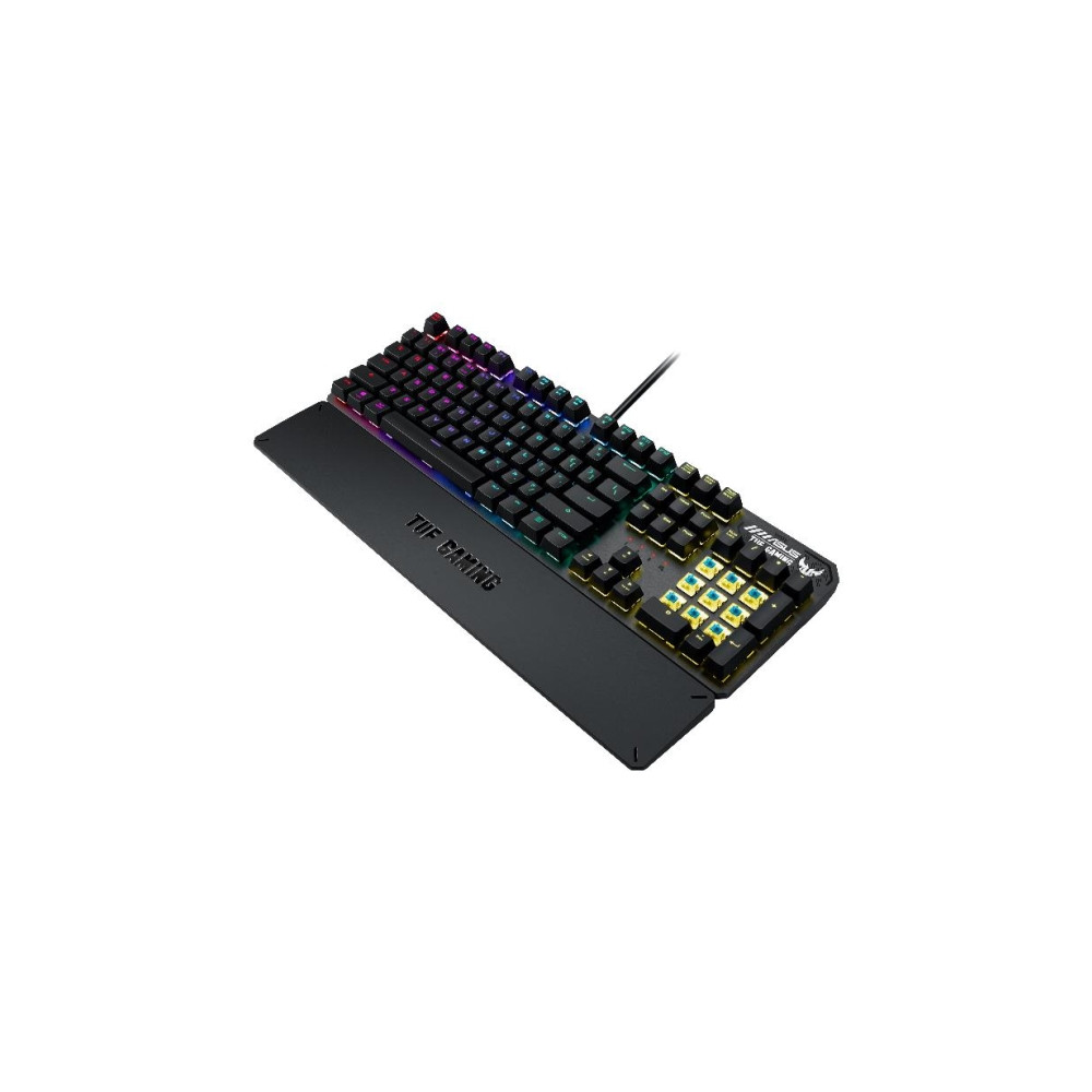 Produktbild för ASUS TUF Gaming K3 - tangentbord - amerikansk - grå kanonmetall Inmatningsenhet