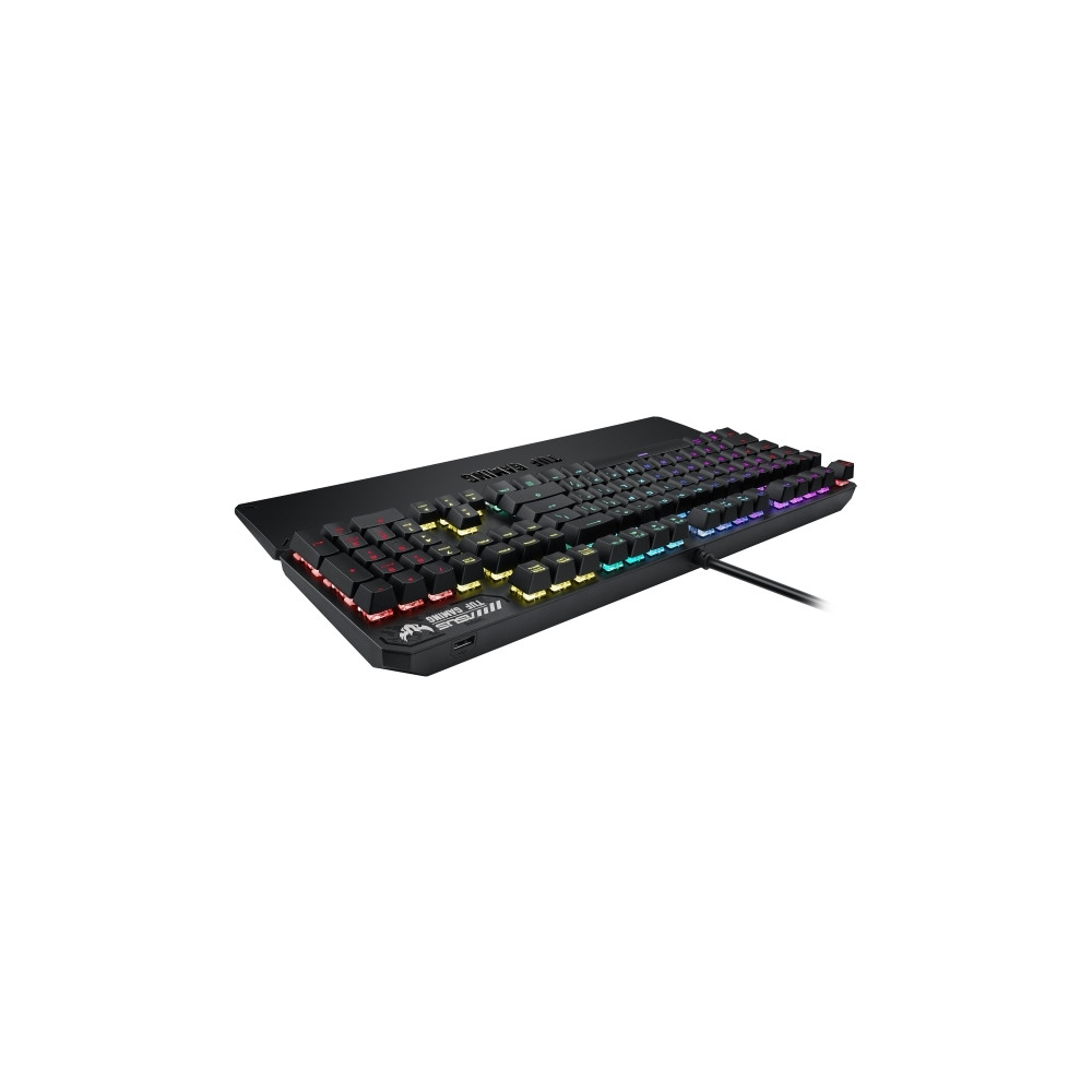 Produktbild för ASUS TUF Gaming K3 - tangentbord - amerikansk - grå kanonmetall Inmatningsenhet