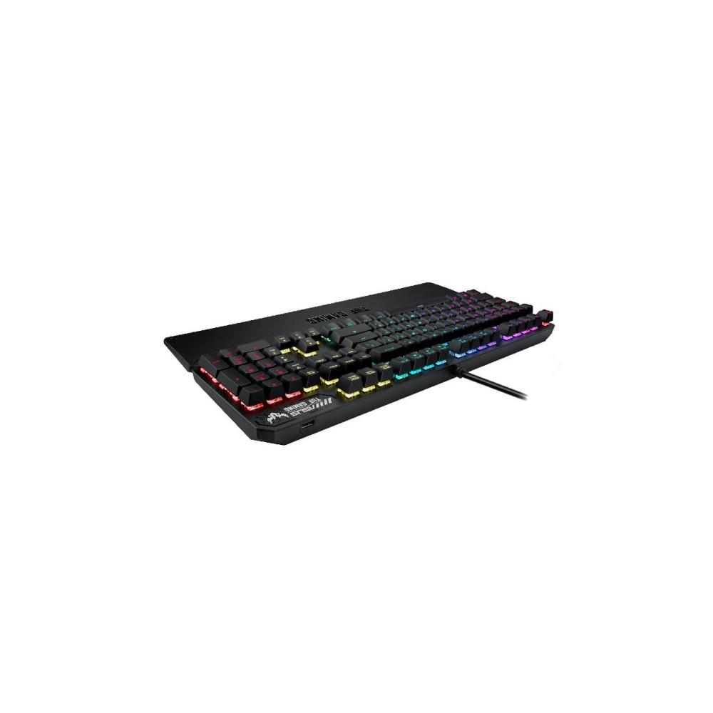 Produktbild för ASUS TUF Gaming K3 - tangentbord - amerikansk - grå kanonmetall Inmatningsenhet