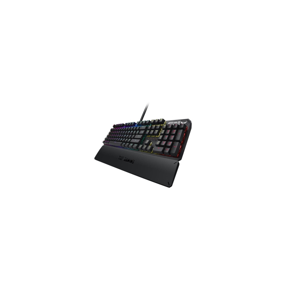 Produktbild för ASUS TUF Gaming K3 - tangentbord - amerikansk - grå kanonmetall Inmatningsenhet