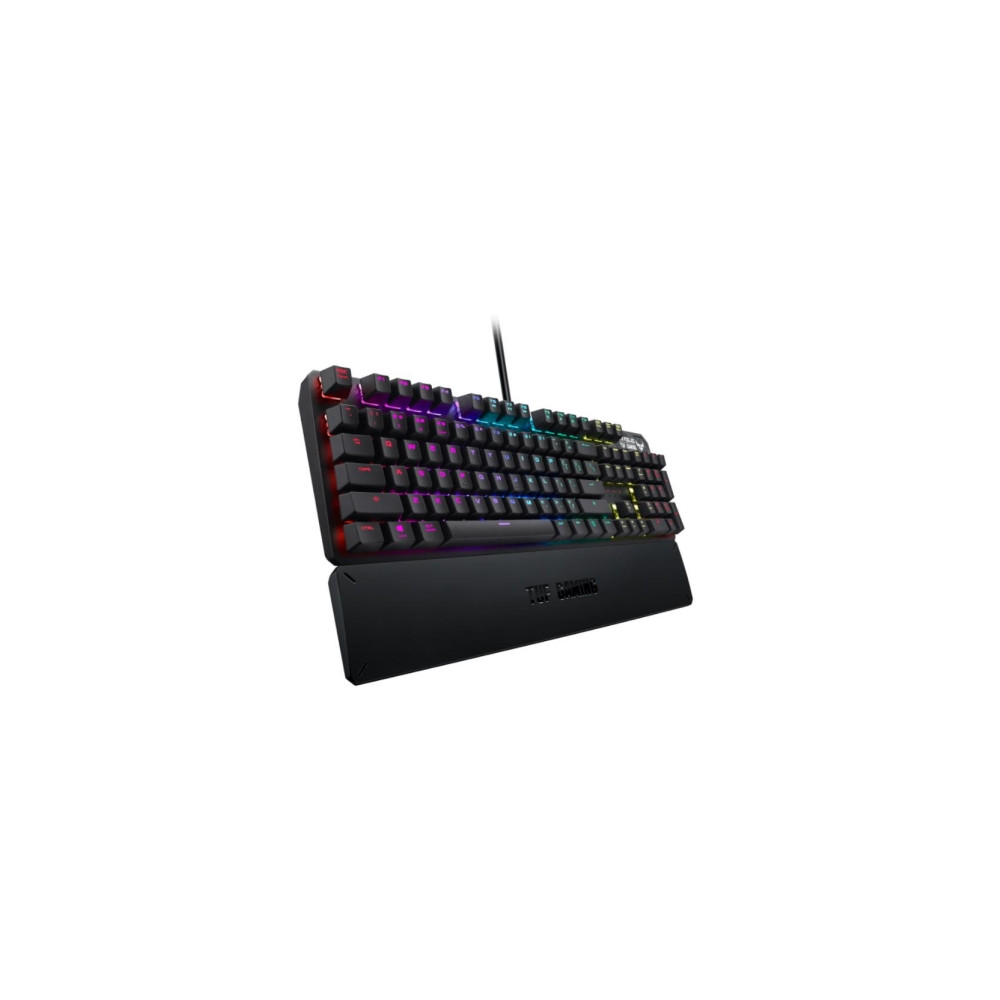 Produktbild för ASUS TUF Gaming K3 - tangentbord - amerikansk - grå kanonmetall Inmatningsenhet