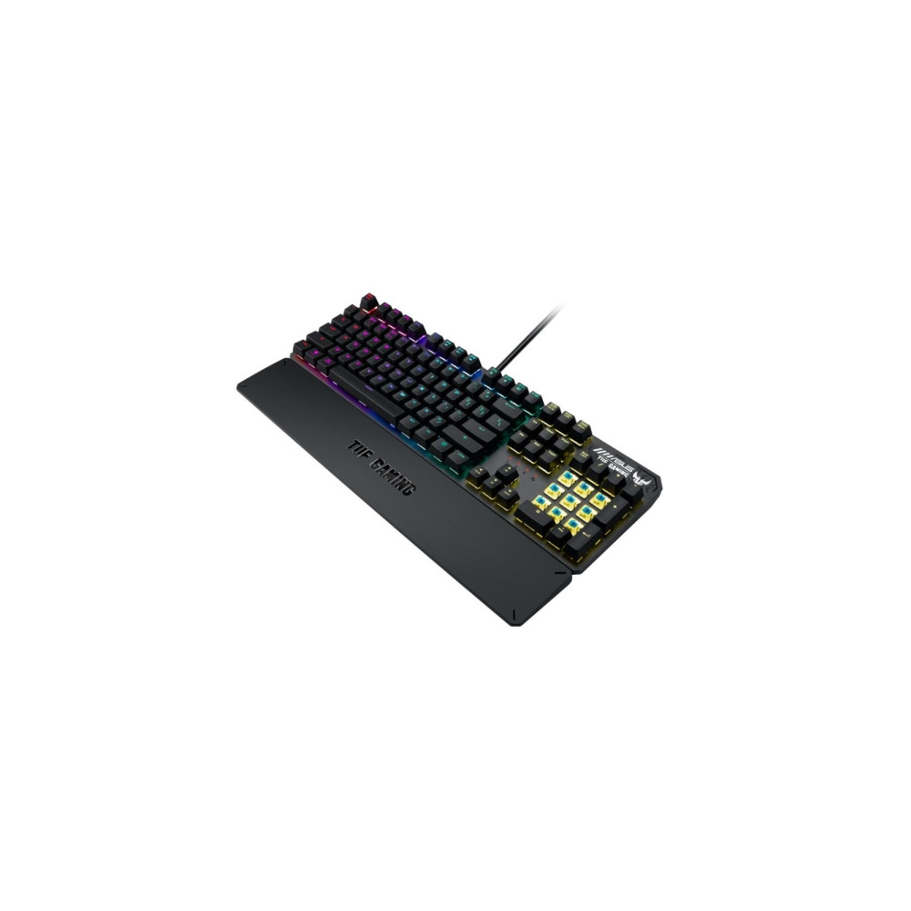 Produktbild för ASUS TUF Gaming K3 - tangentbord - amerikansk - grå kanonmetall Inmatningsenhet