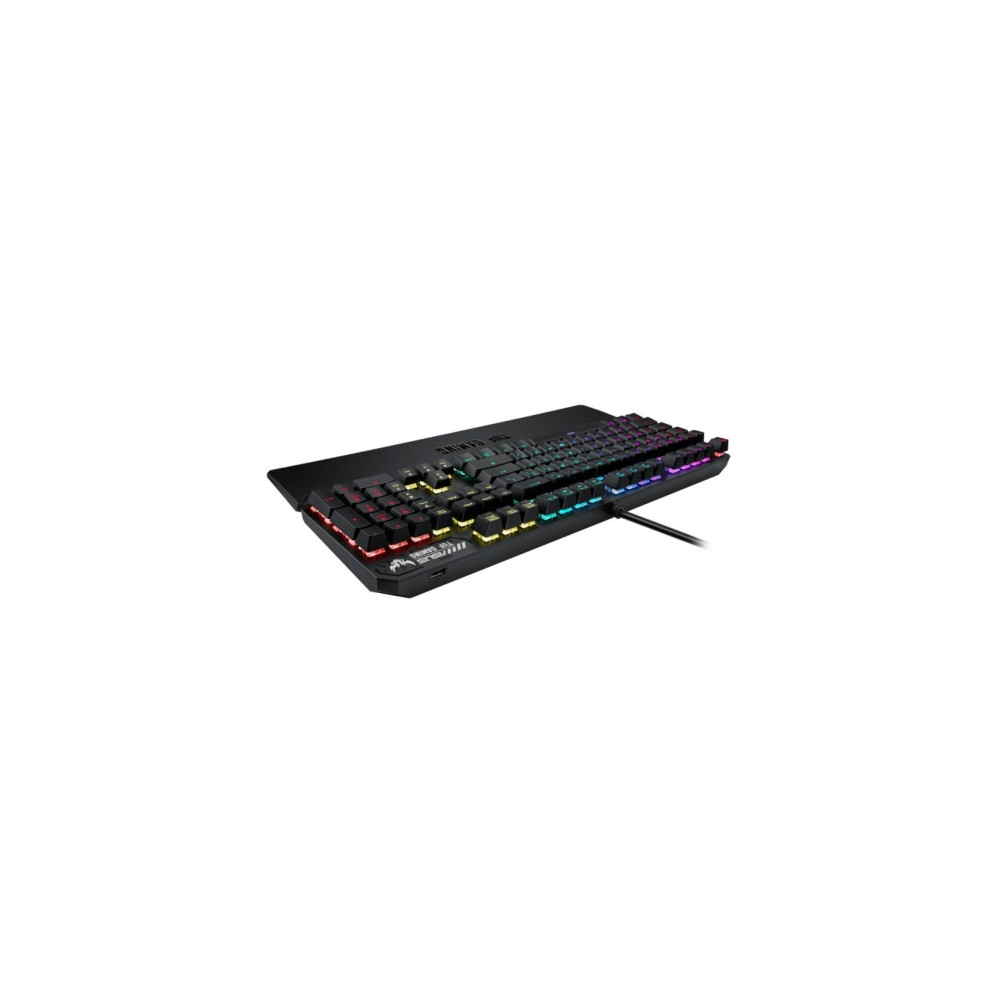 Produktbild för ASUS TUF Gaming K3 - tangentbord - amerikansk - grå kanonmetall Inmatningsenhet