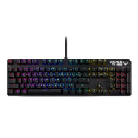 Produktbild för ASUS TUF Gaming K3 - tangentbord - amerikansk - grå kanonmetall Inmatningsenhet
