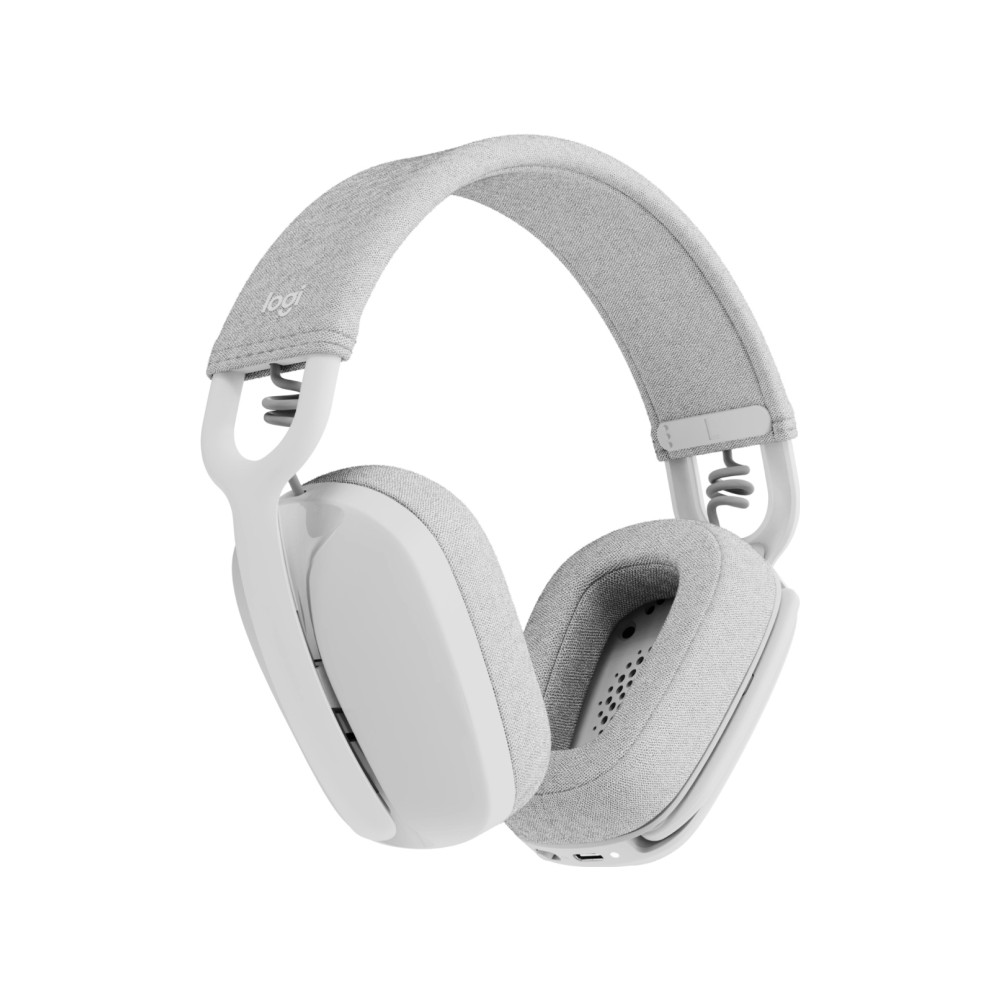Produktbild för Logitech Zone Vibe Wireless - headset - USB-C via Bluetooth-adapter