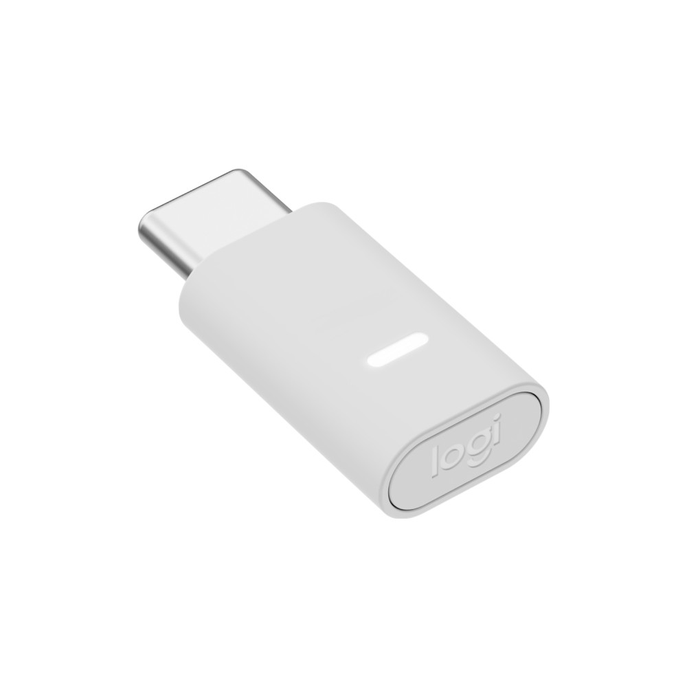 Produktbild för Logitech Zone Vibe Wireless - headset - USB-C via Bluetooth-adapter