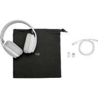 Produktbild för Logitech Zone Vibe Wireless - headset - USB-C via Bluetooth-adapter