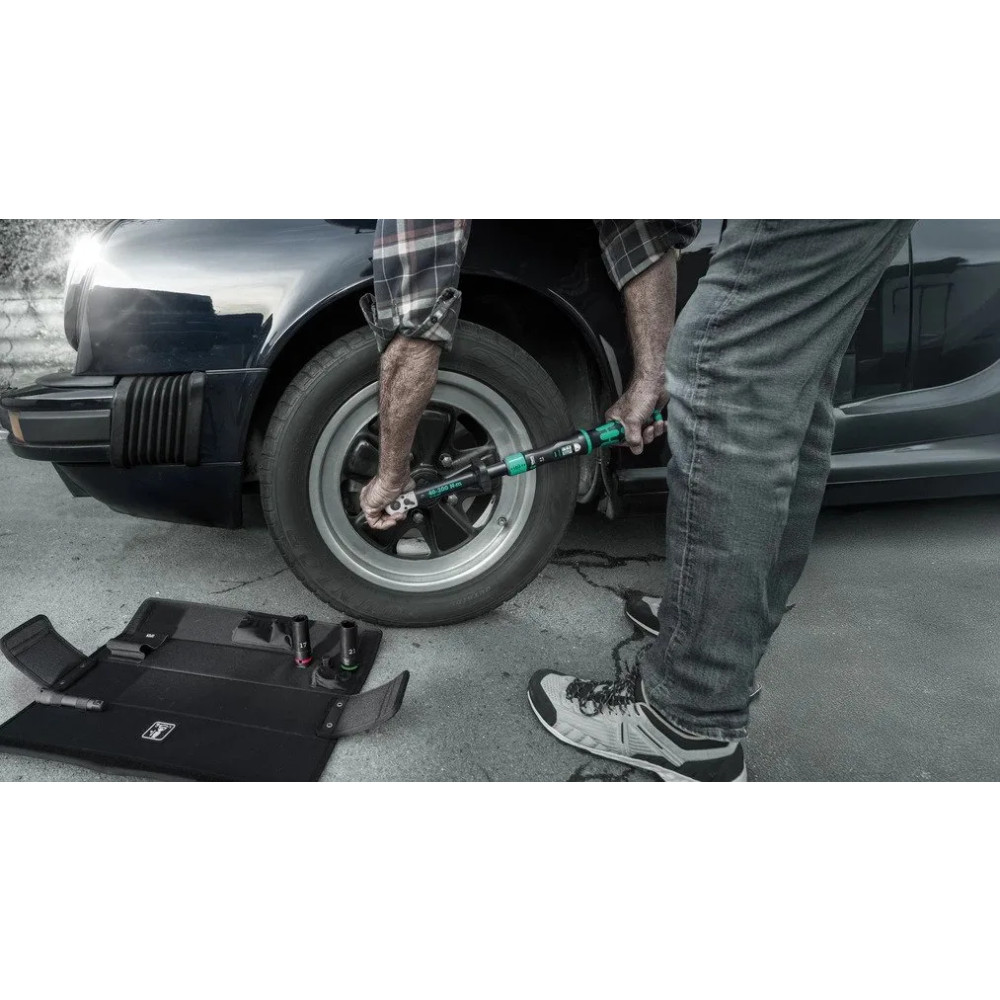 Produktbild för Wera Click-Torque Lock C 3 hjulbytessats för bilar med momen...