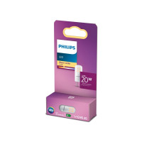 Produktbild för Philips - LED-glödlampa - form: kapsyl - GY6.35 - 1.8 W - varmt vitt ljus - 2700 K