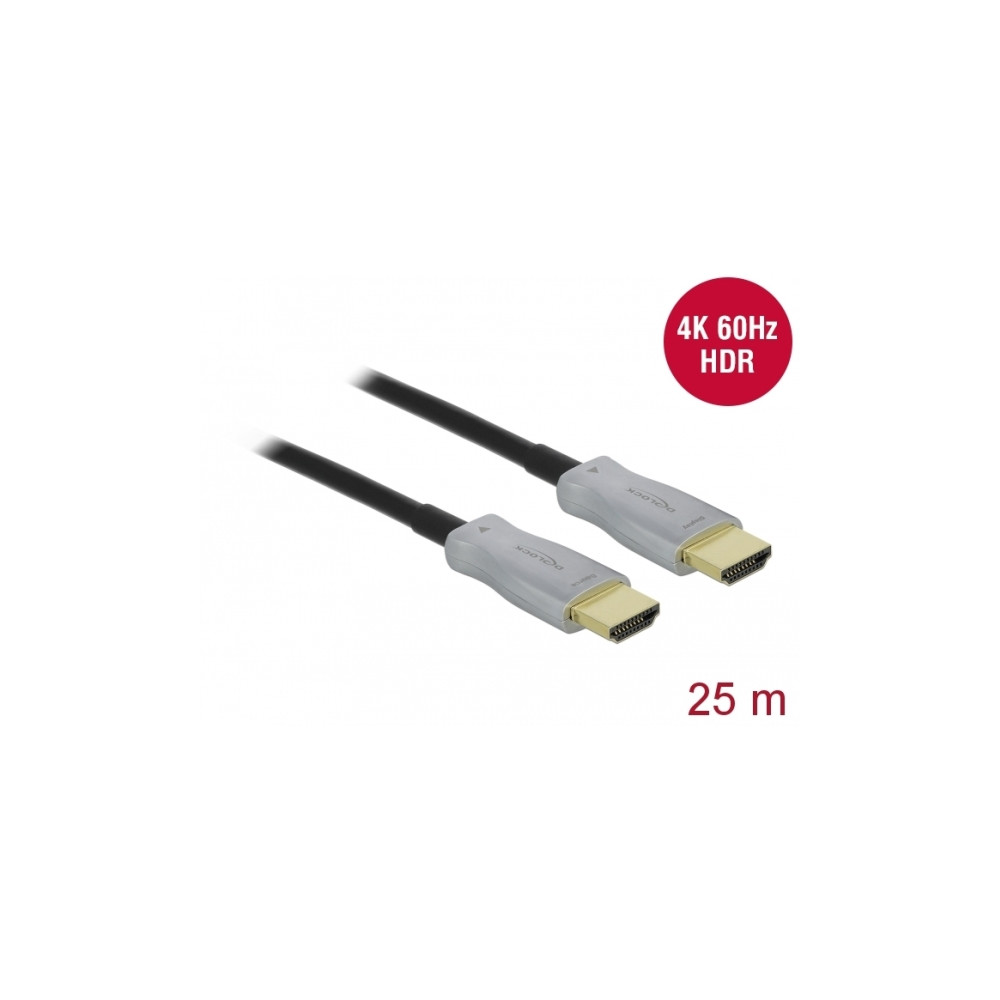 Produktbild för Delock HDMI-kabel - 25 m